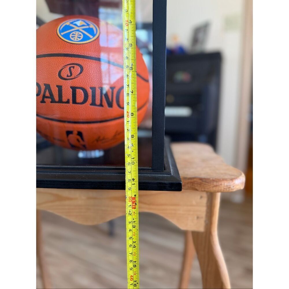 PAUL MILLSAP AUTOGRAPHED FULL SIZED BASKETBALL (DENVER NUGGETS) W/ DISPLAY CASE - Picture 4 of 11